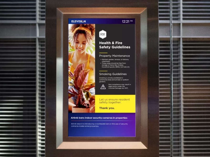 Elevator Ads That Stand Out In Busy Spaces